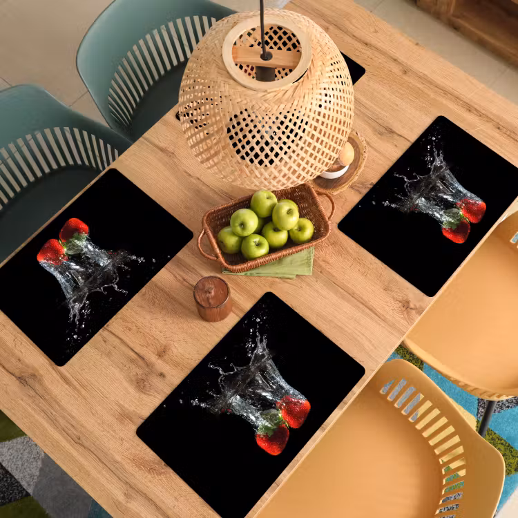 Vinilo para manteles individuales - Fresas de buceo — 3