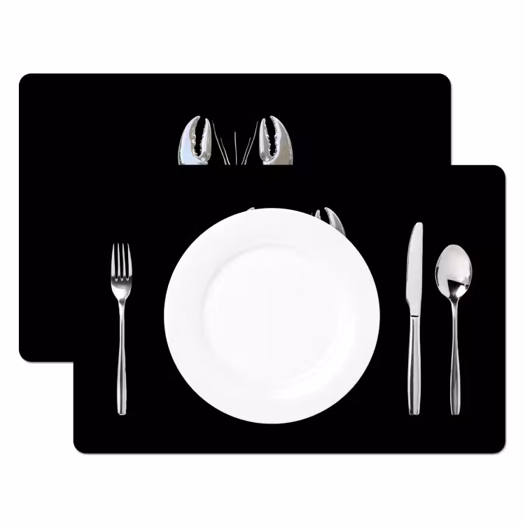 Vinilo para manteles individuales - Langosta - Plata - Metalizado - Lujo — 2