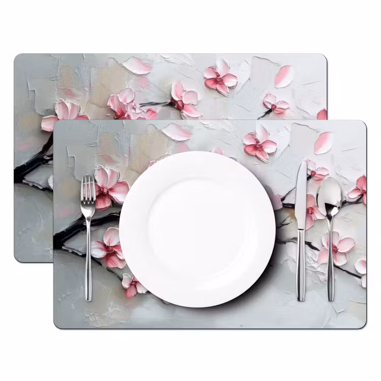 Vinilo para manteles individuales - Blossom - Artístico - Rosa - Sakura — 2