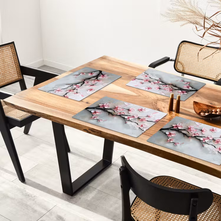 Vinilo para manteles individuales - Blossom - Artístico - Rosa - Sakura — 4
