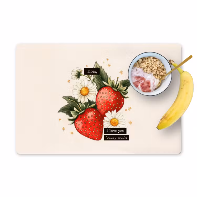 Salvamanteles - Fresas - Margaritas - Cita - Estrellas — 1