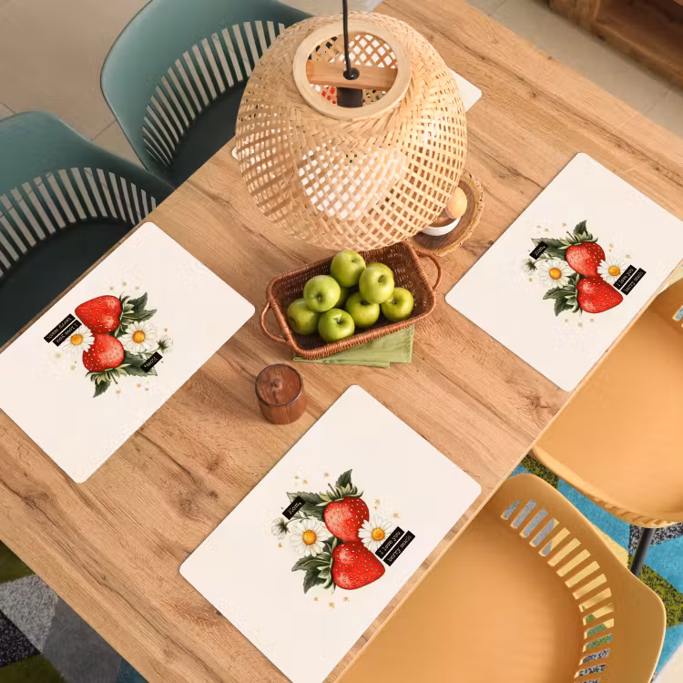 Salvamanteles - Fresas - Margaritas - Cita - Estrellas — 3