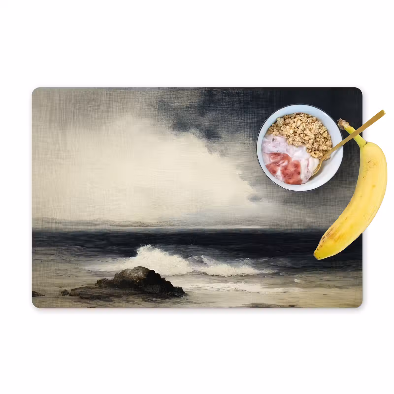 Vinilo para manteles individuales - Mar - Rocas - Tormenta — 1