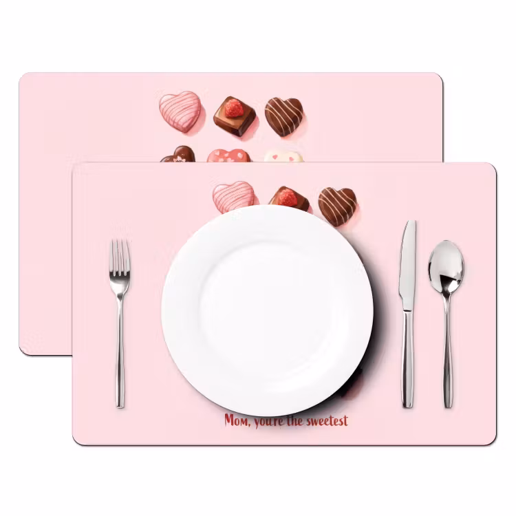 Salvamanteles - Bombones - Con forma de corazón - Dearest — 2