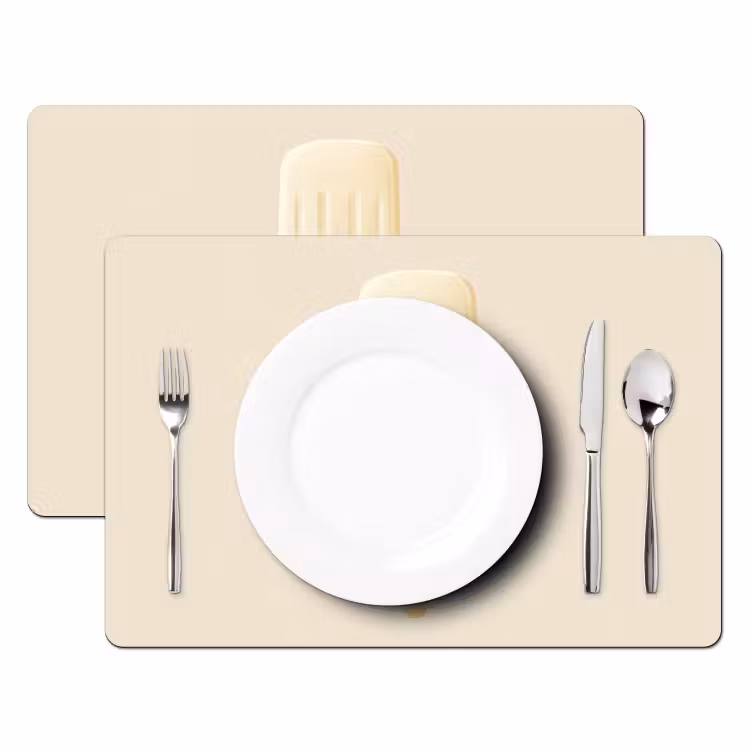 Salvamanteles - Minimalista - Helado de agua - Stick - Beige — 2
