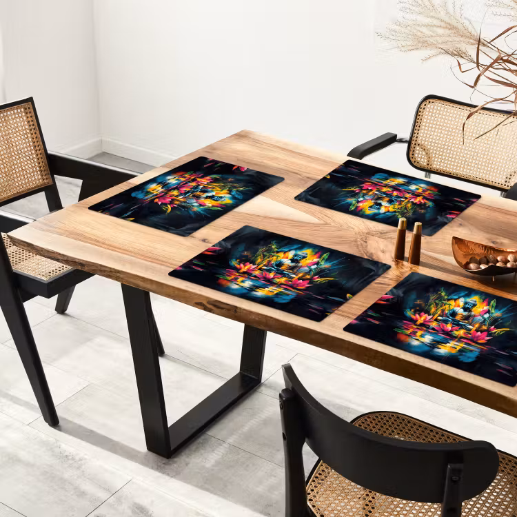 Salvamanteles - Velas - Flores - Buda - Agua — 4