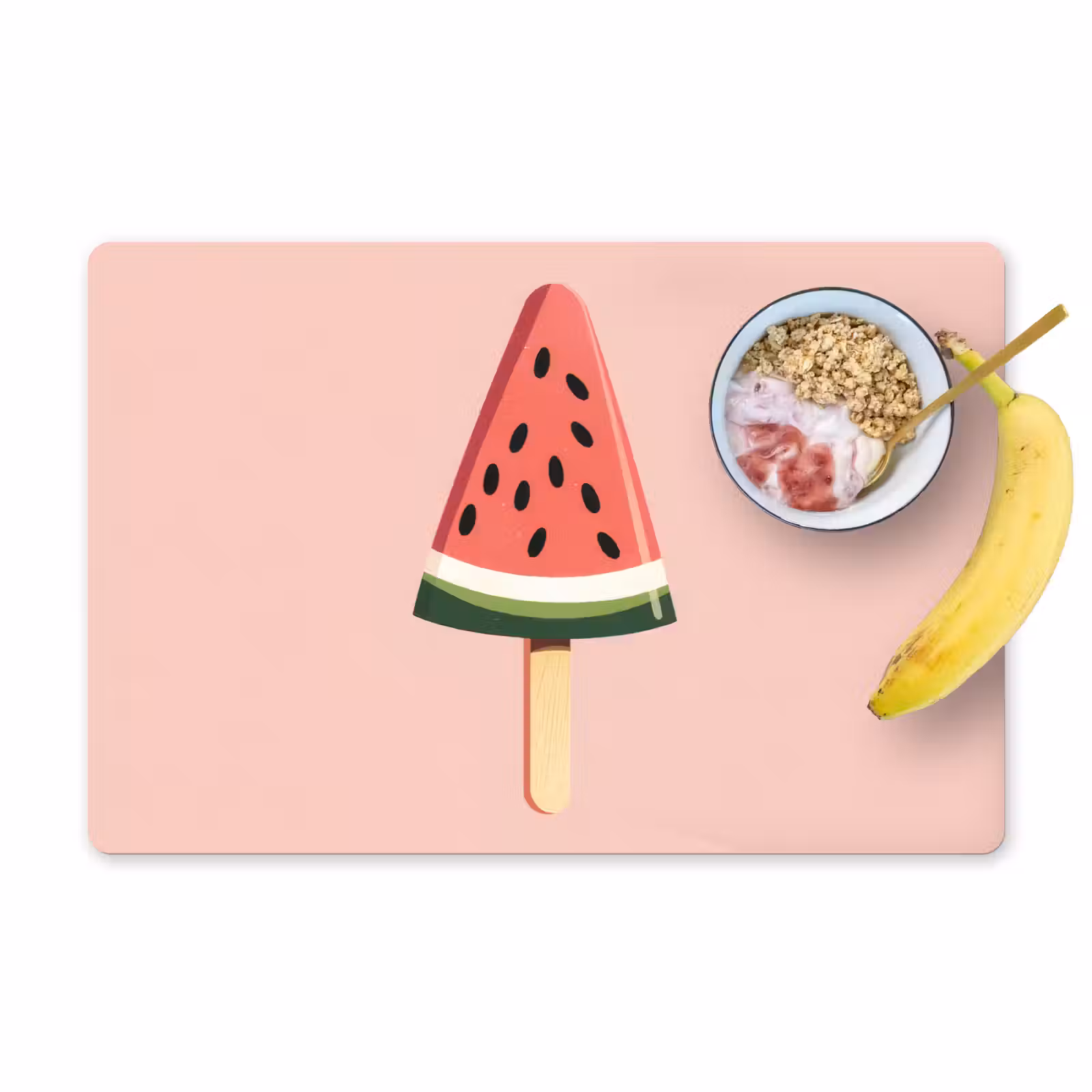 Salvamanteles - Sandía - Helado - Pepitas - Rojo — 1