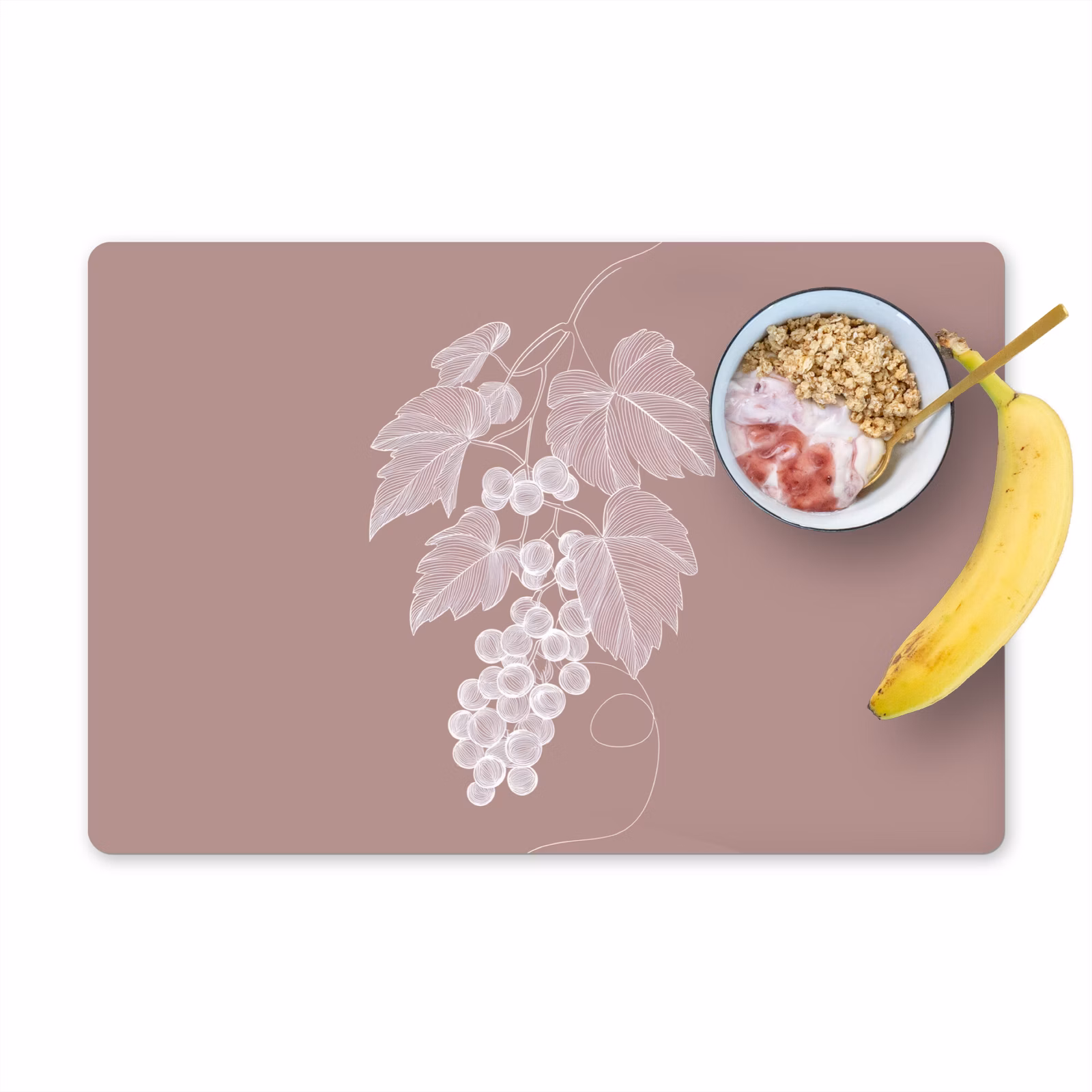 Vinilo para manteles individuales - Truss - Uvas - Ilustración - Hojas — 1