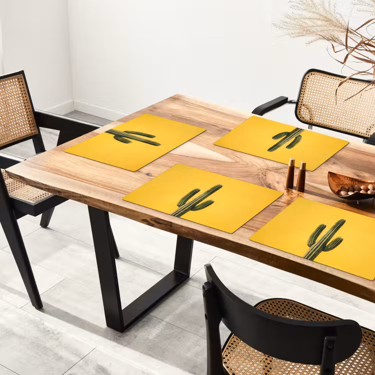 Vinilo para manteles individuales - Cactus - Verde - Minimalista — 4