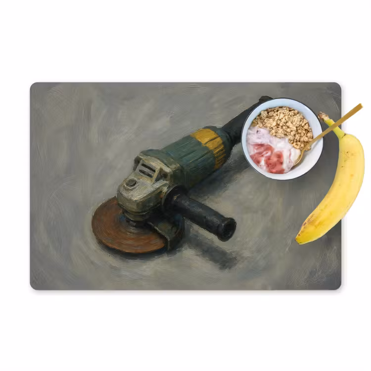 Vinilo para manteles individuales - Amoladora angular - Pintura - Herramientas — 1
