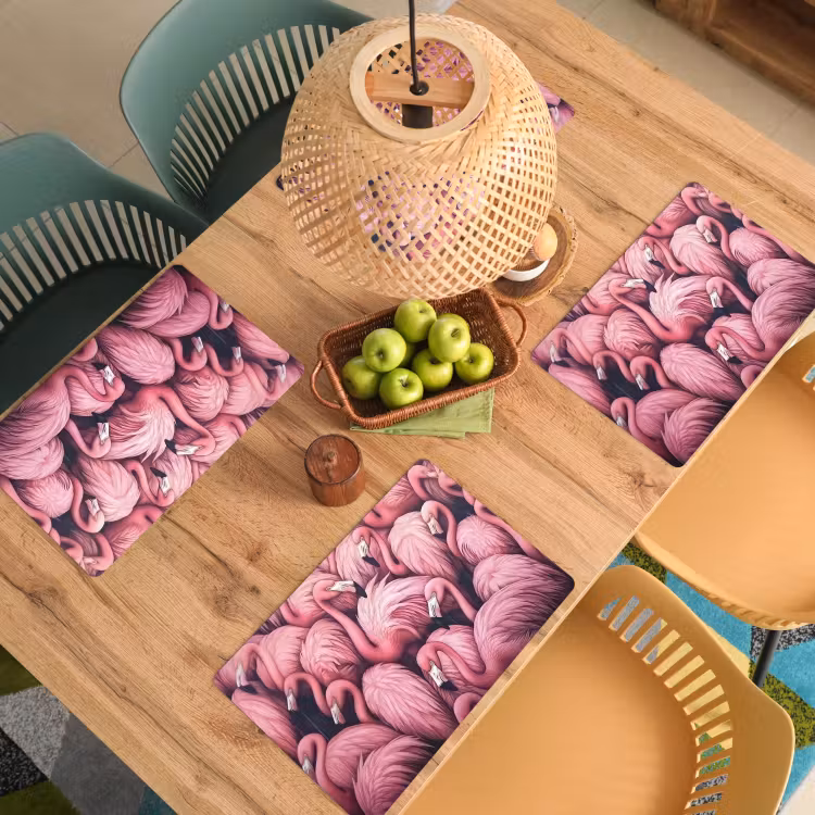 Vinilo para manteles individuales - Flamingo - Rosa - Animales — 3
