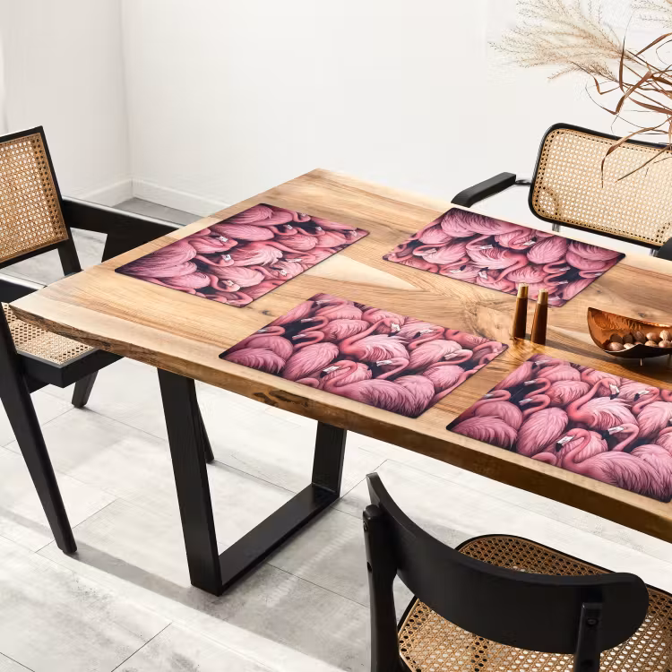 Vinilo para manteles individuales - Flamingo - Rosa - Animales — 4