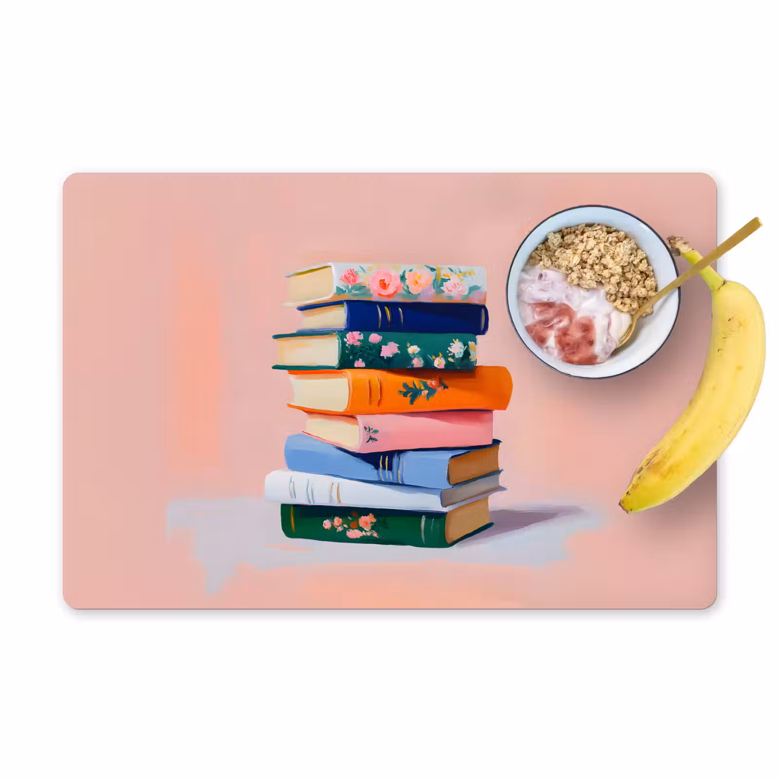 Salvamanteles - Libros - Pila - Colorido — 1