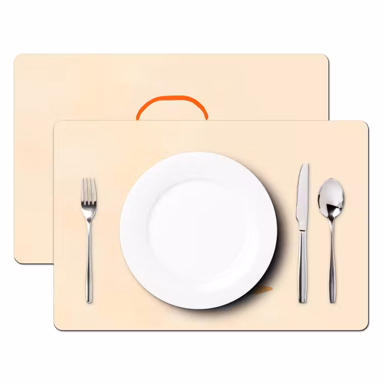 Salvamanteles - Naranja - Tetera - Flores - Hojas — 2