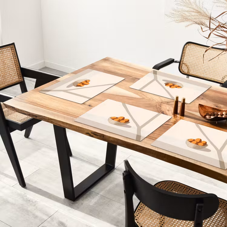 Salvamanteles - Cesta - Fruta - Minimalista - Naranja — 4