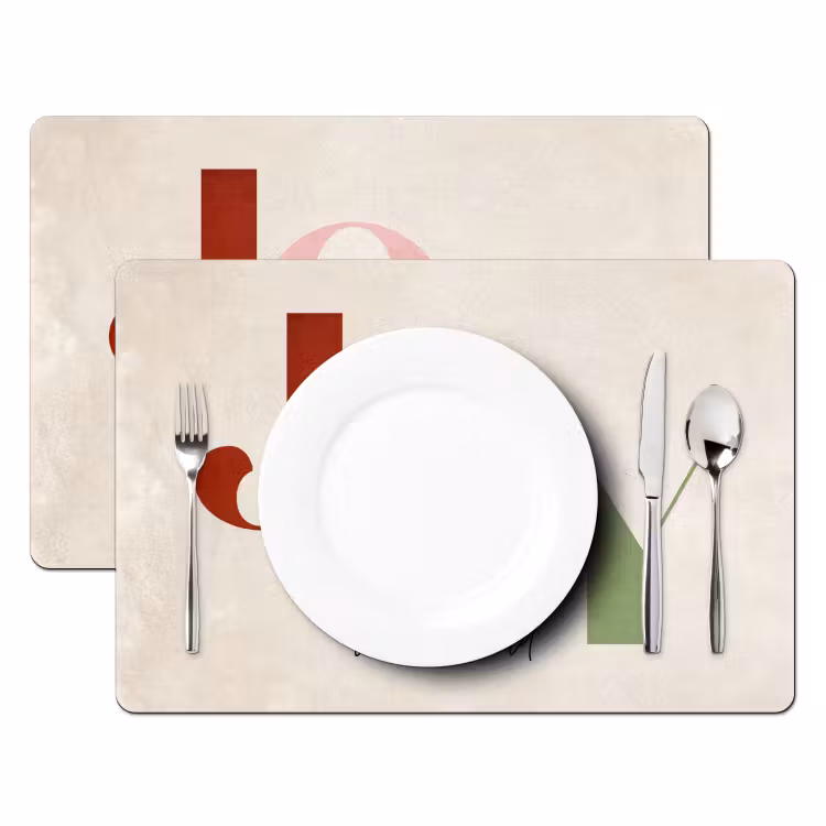 Vinilo para manteles individuales - Citas - Alegría - Navidad - Vacaciones — 1