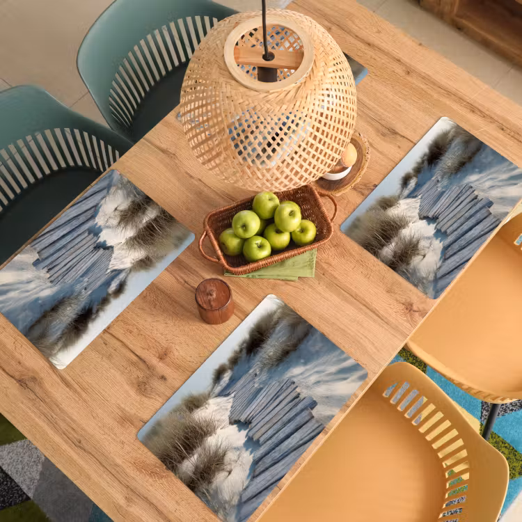 Vinilo para manteles individuales - Sendero - Estanterías - Dunas - Hierba — 3