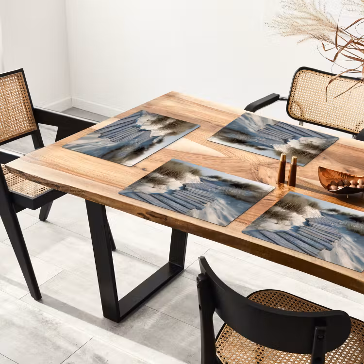 Vinilo para manteles individuales - Sendero - Estanterías - Dunas - Hierba — 4