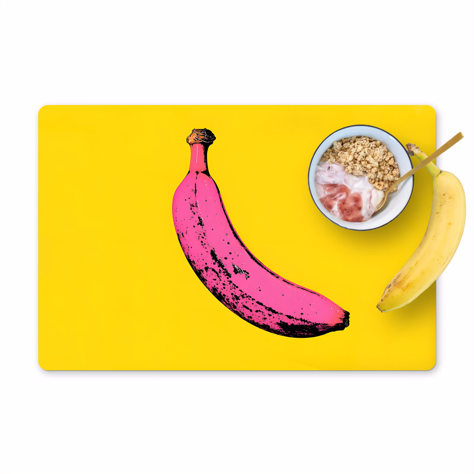 Vinilo para manteles individuales - Banana - Gráfico - Amarillo — 1