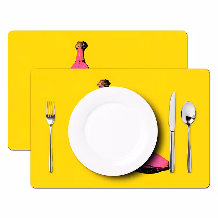 Vinilo para manteles individuales - Banana - Gráfico - Amarillo — 2