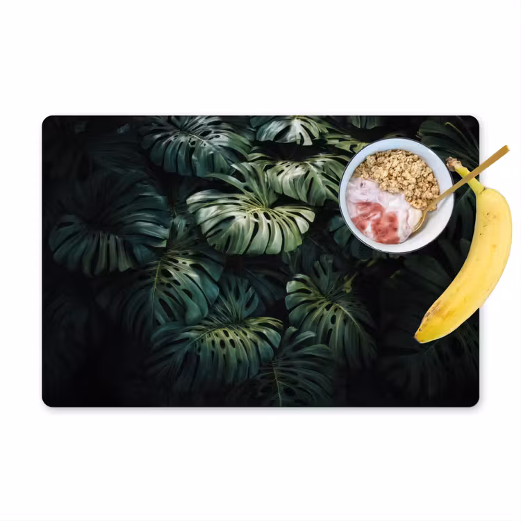 Vinilo para manteles individuales - Planta - Monstera - Ligera — 1
