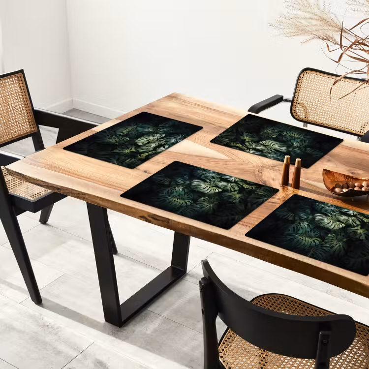 Vinilo para manteles individuales - Planta - Monstera - Ligera — 4