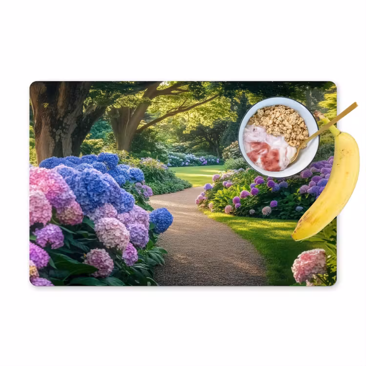 Vinilo para manteles individuales - Parque Hortensia - Sendero — 1