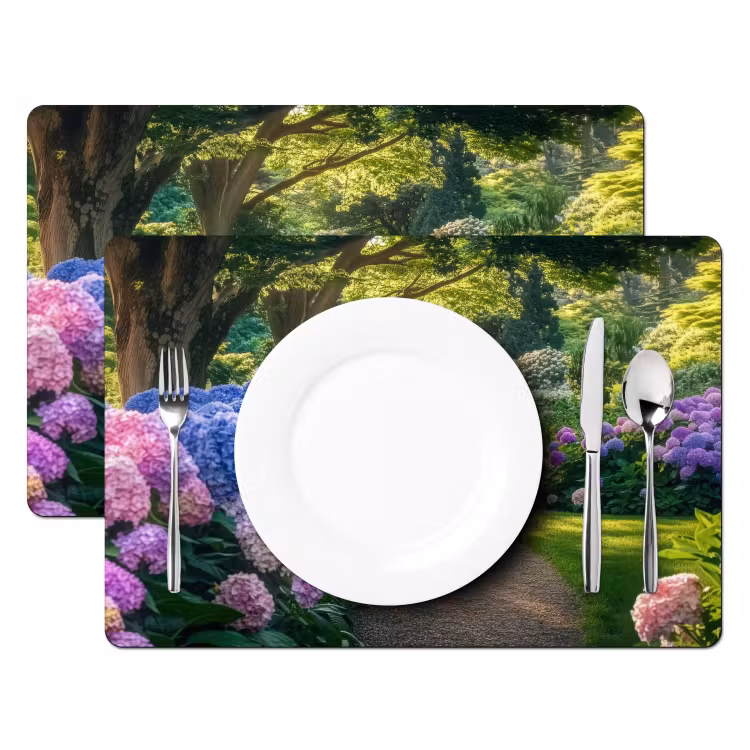 Vinilo para manteles individuales - Parque Hortensia - Sendero — 2
