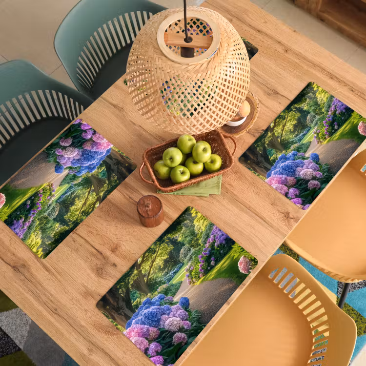 Vinilo para manteles individuales - Parque Hortensia - Sendero — 3