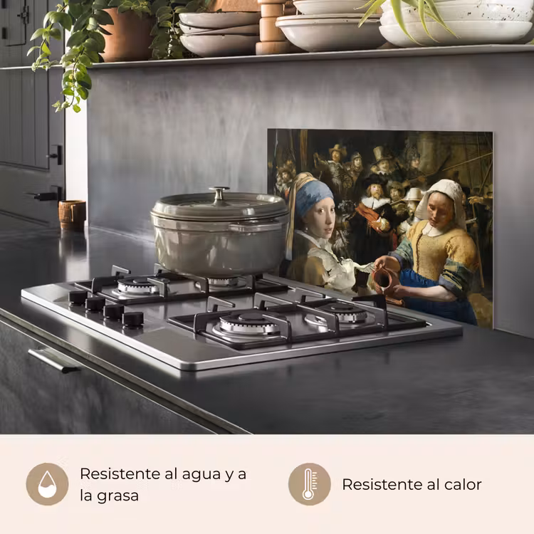 Salpicaderos de cocina - Pintura - Maestros antiguos - Cisne — 2
