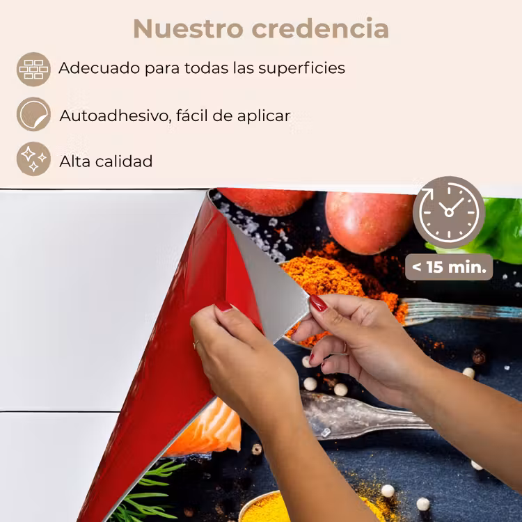 Salpicaderos de cocina - Sabroso espectáculo — 4