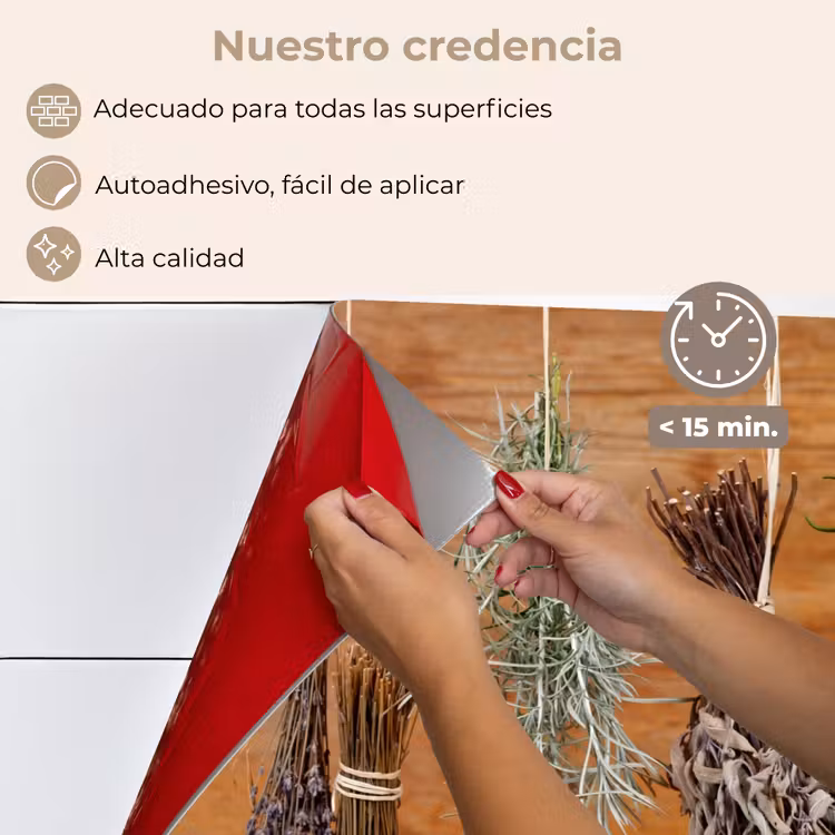 Salpicaderos de cocina - Secado de hierbas — 4