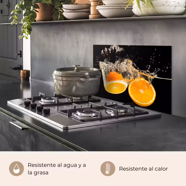 Salpicaderos de cocina - Serenata Orange Splash — 2