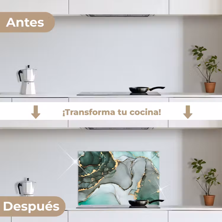 Salpicaderos de cocina - Sueños verde mar — 7