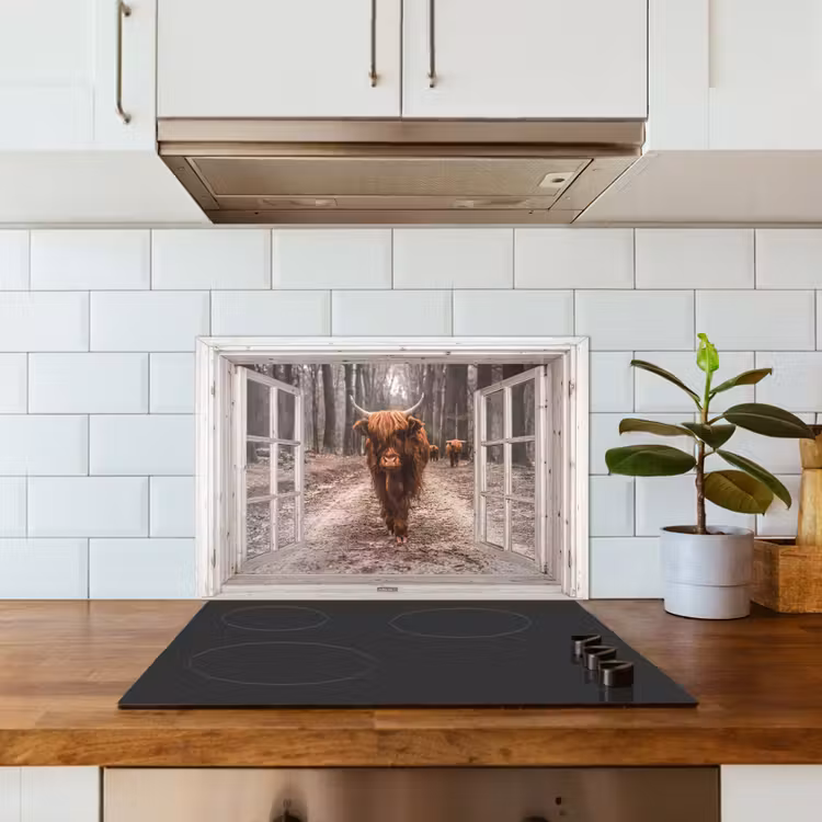 Salpicaderos de cocina - Ventana a la naturaleza — 3