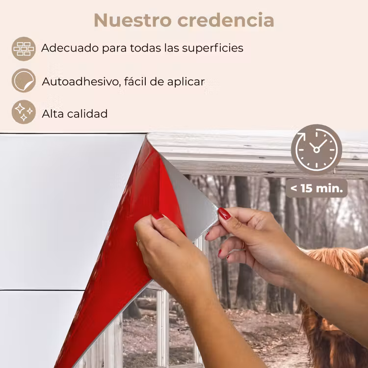 Salpicaderos de cocina - Ventana a la naturaleza — 4