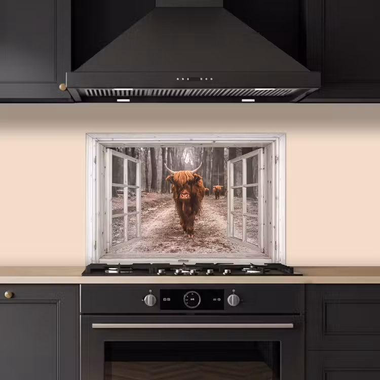 Salpicaderos de cocina - Ventana a la naturaleza — 5