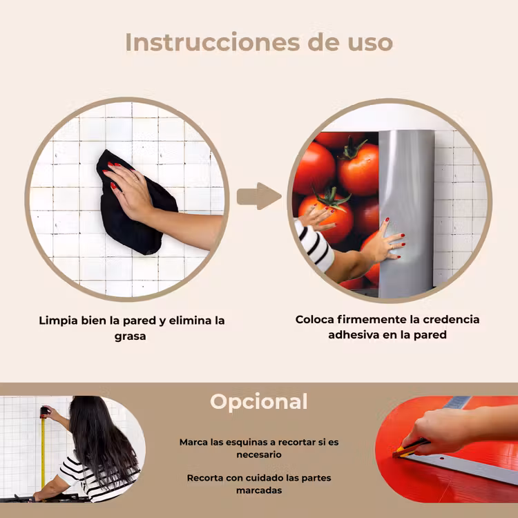 Salpicaderos de cocina - Verduras - Rojas - Tomates — 6