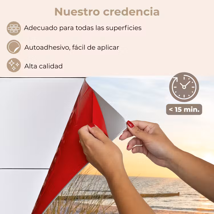 Salpicaderos de cocina - Puesta de sol en la costa — 4