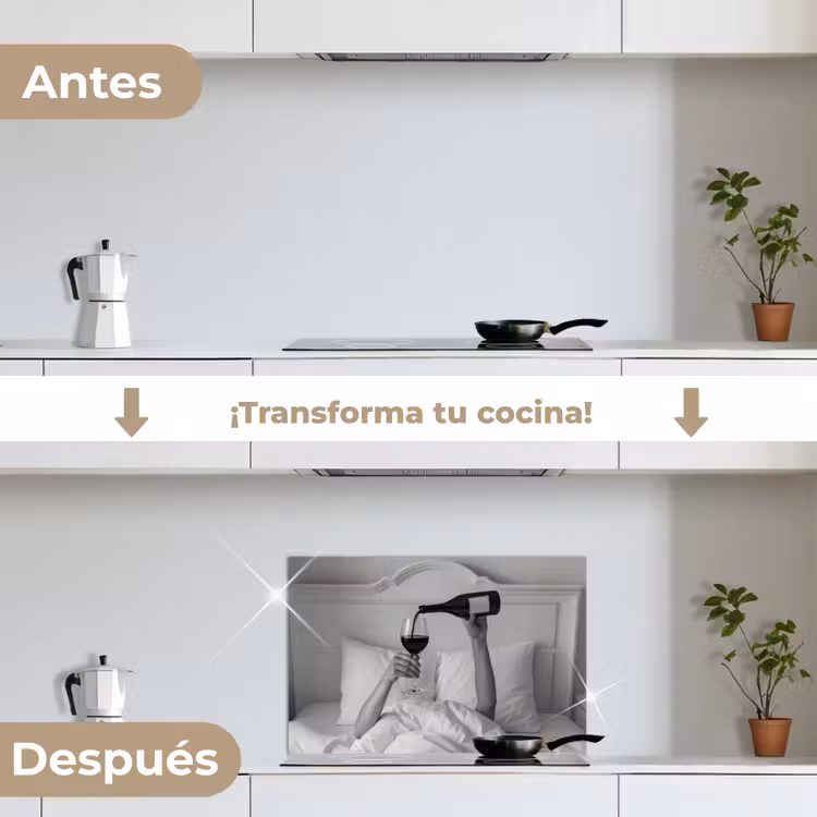 Salpicaderos de cocina - Sábanas - Brazos - Vino - Copa — 7