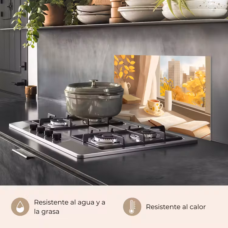 Salpicaderos de cocina - Té - Libro - Té - Otoño — 2
