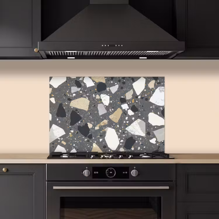 Salpicaderos de cocina - Terrazo - Decoración - Piedras — 5