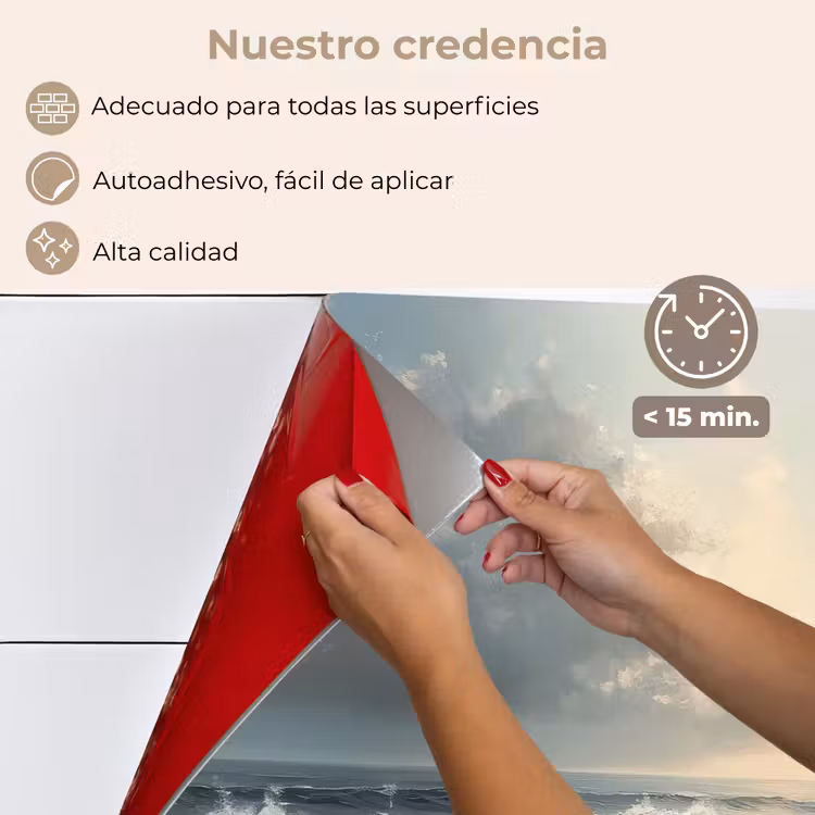 Salpicaderos de cocina - Playa - Mar - Puesta de sol — 4