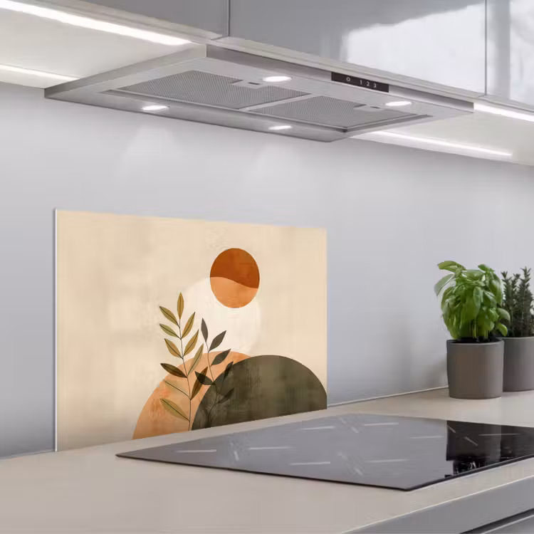 Salpicaderos de cocina - Ramas - Formas - Abstracto — 1