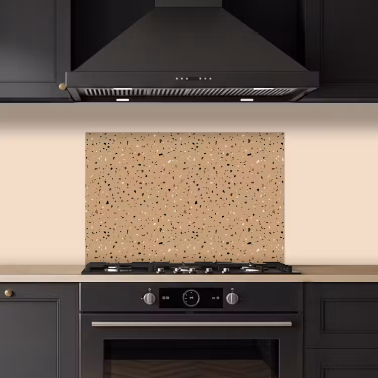 Salpicaderos de cocina - Terrazo - Motivo - Beige — 5