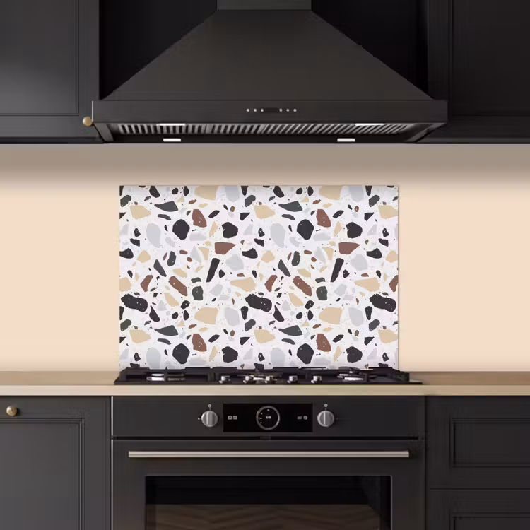 Salpicaderos de cocina - Terrazo - Motivo - Colorido - Arcilla — 5