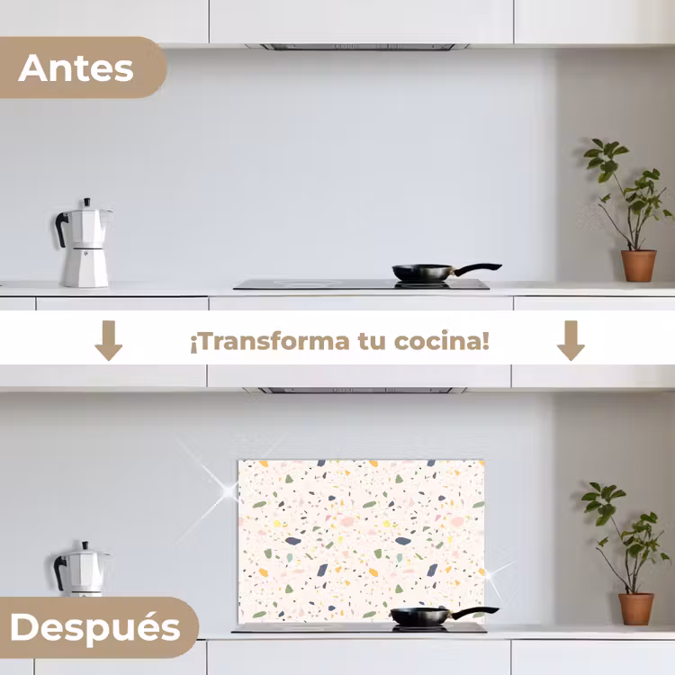 Salpicaderos de cocina - Terrazo - Patrón - Colorido - Festival — 7