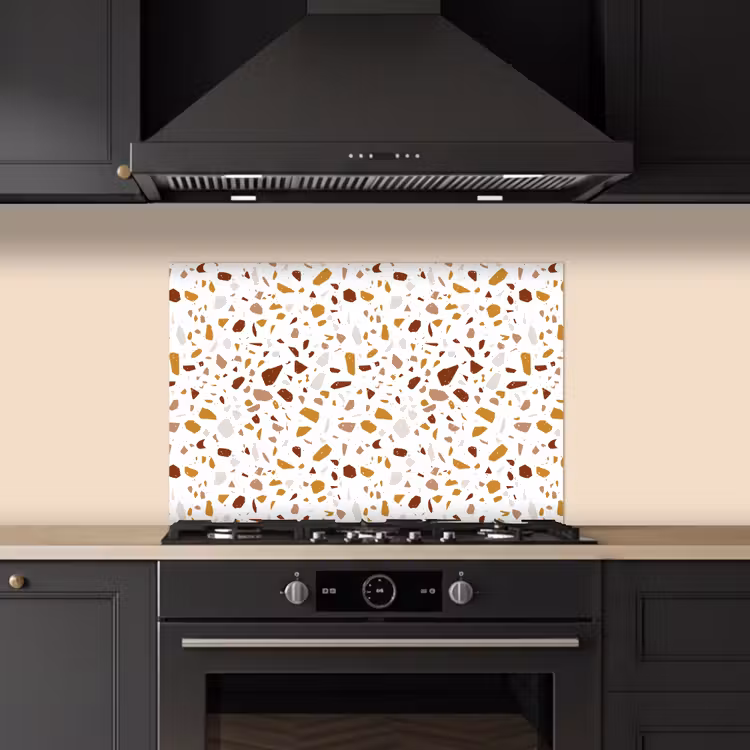 Salpicaderos de cocina - Terrazo - Motivo - Blanco - Urbano — 5