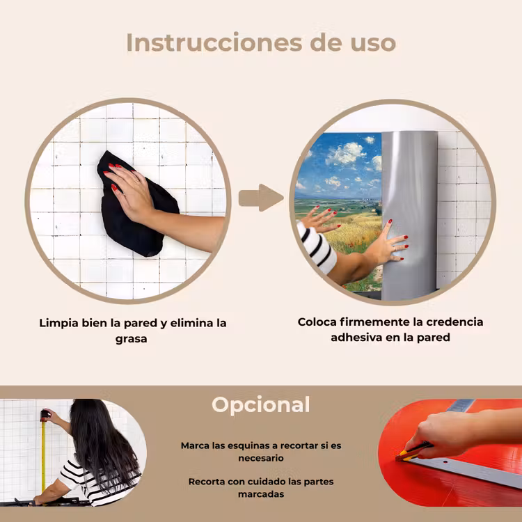 Salpicaderos de cocina - Pista de arena - Casa - Árboles - Césped — 6