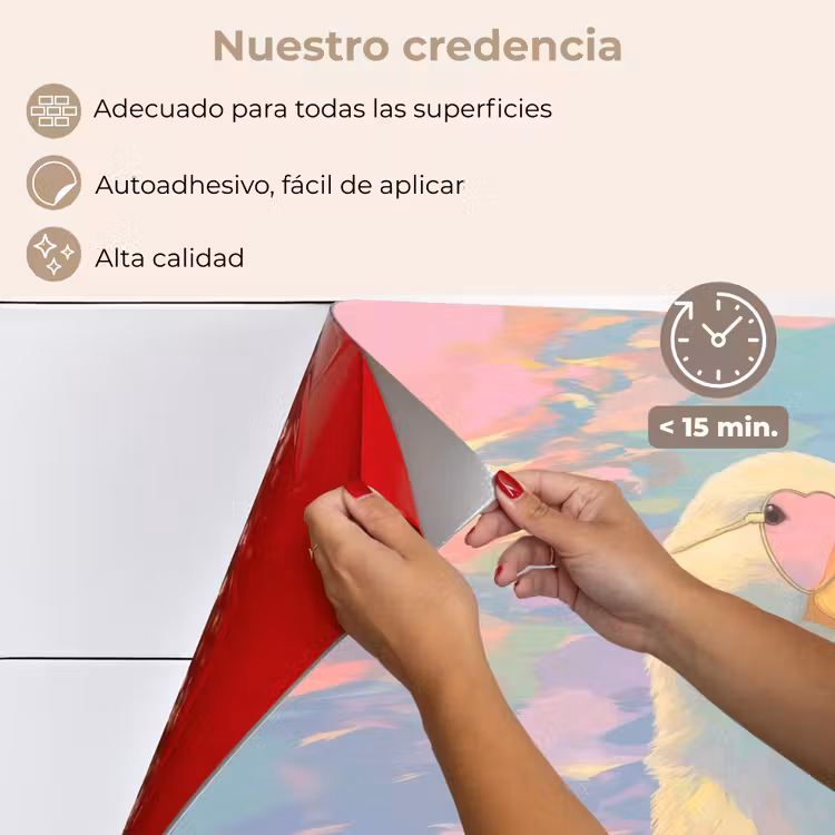 Salpicaderos de cocina - Pato - Gafas de sol - Agua — 4